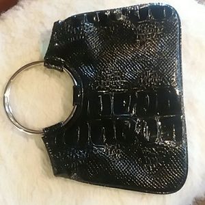 Women's purse satchel patent leather